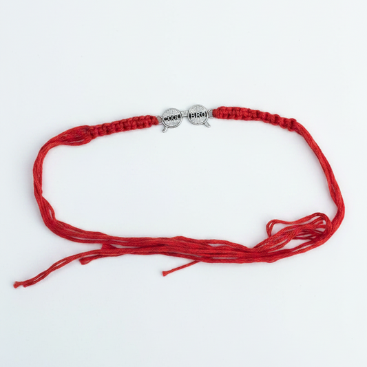 925 Sterling Silver Cool Bro Rakhi | Red Thread Rakhi for Raksha Bandhan