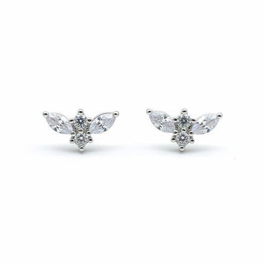 925 Silver bat studs