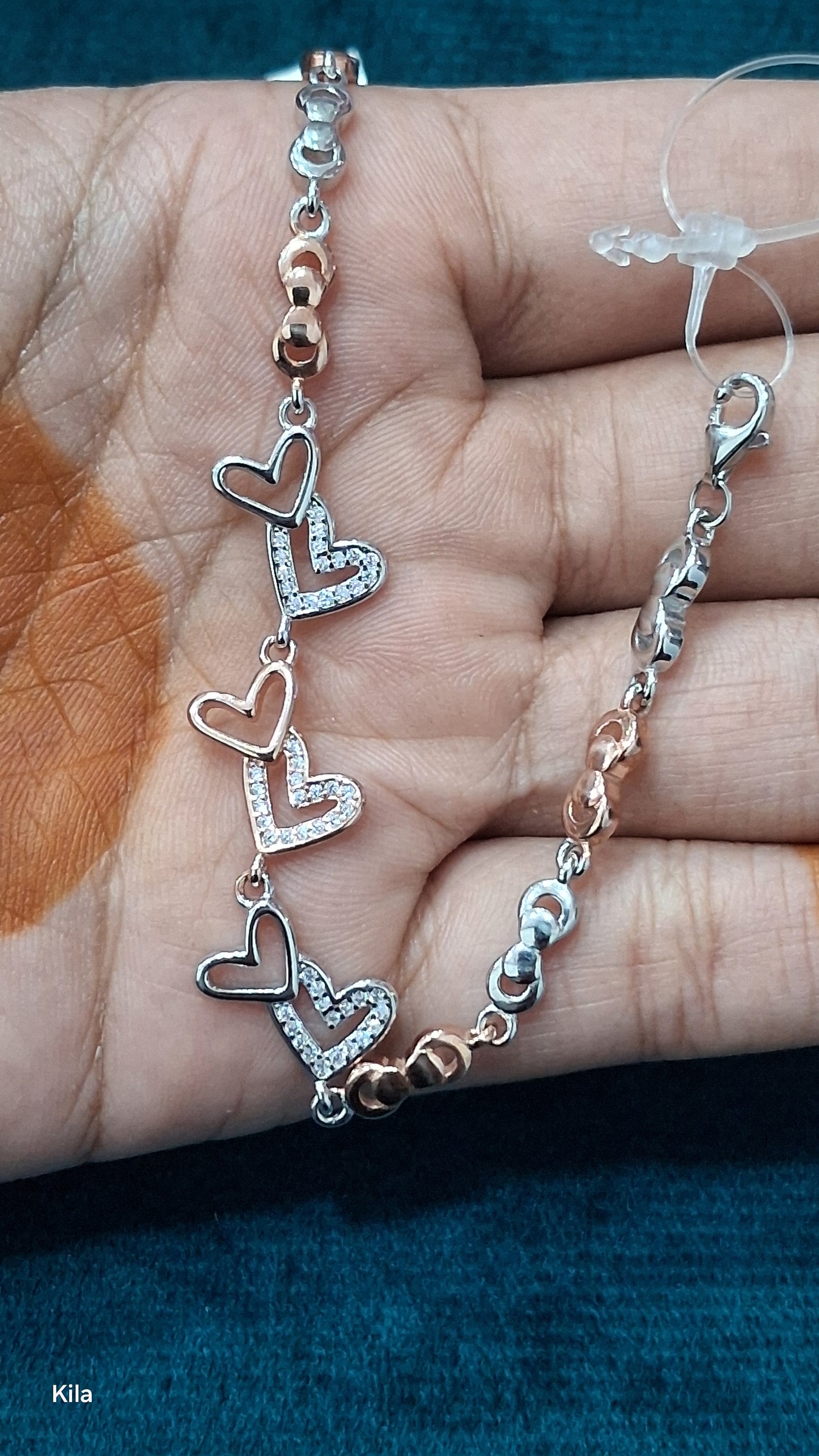 92.5 Silver Bracelet | Stylish Elegant Design | Comfortable Fashion Jewellery