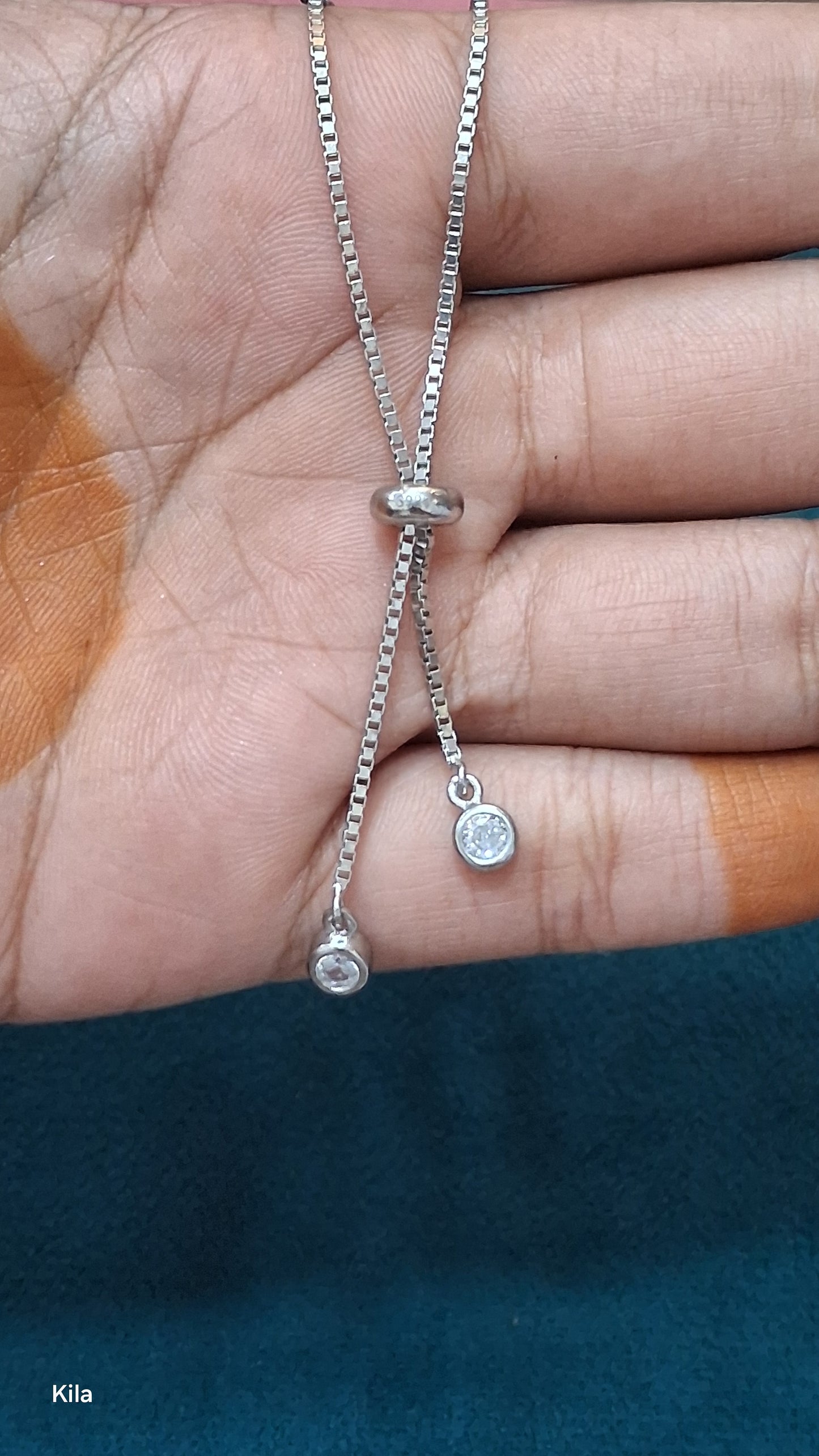 92.5 Silver Heart Bracelet | Stylish Love Design | Elegant Jewellery