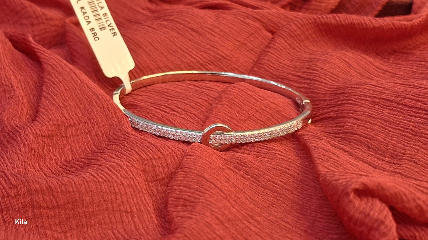 92.5 Silver Minimal Bracelet | Stylish Elegant Design | Premium Jewellery