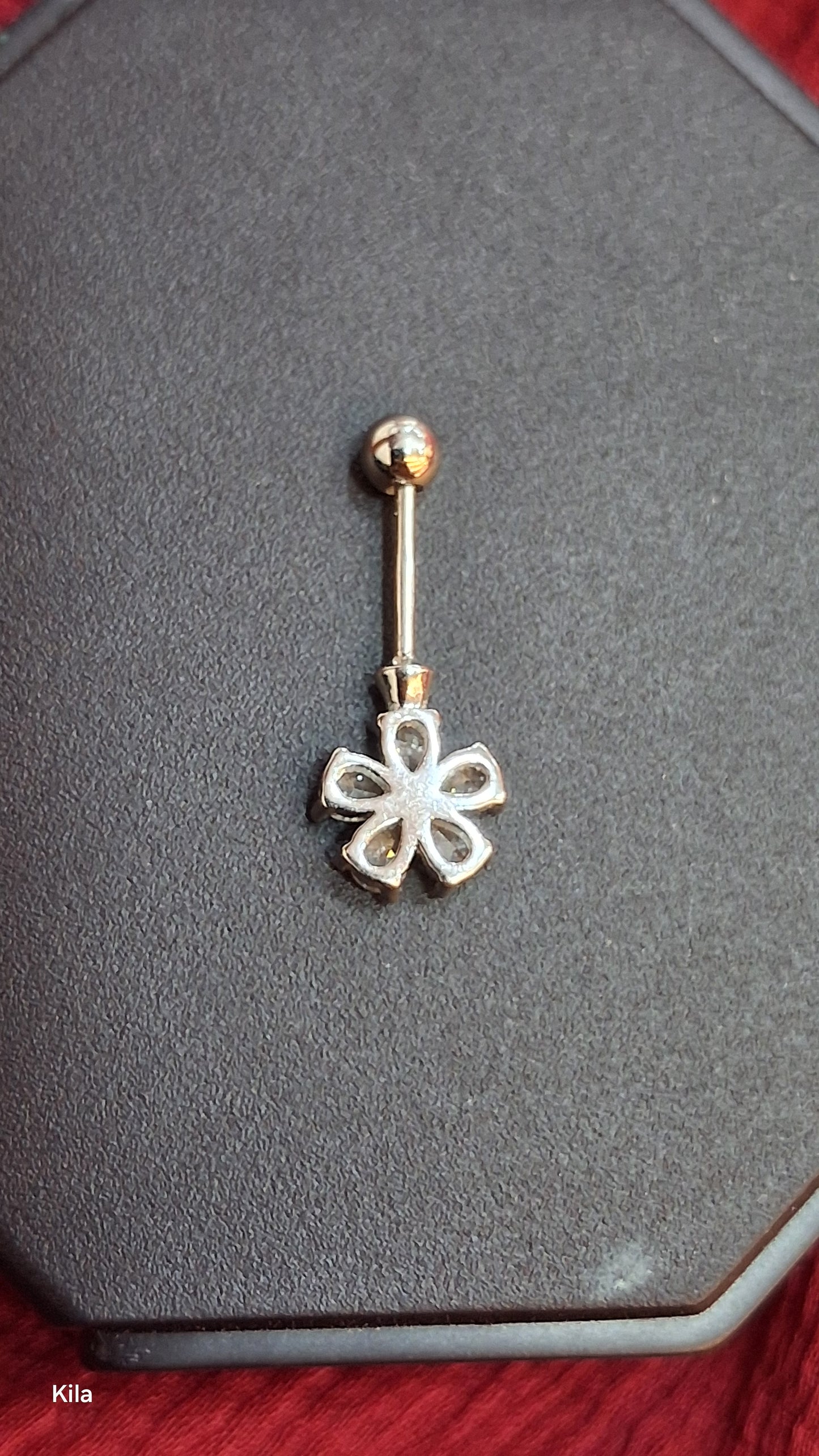 92.5 Silver Flower Bugadi | Stylish Premium Floral Design | Elegant Jewellery