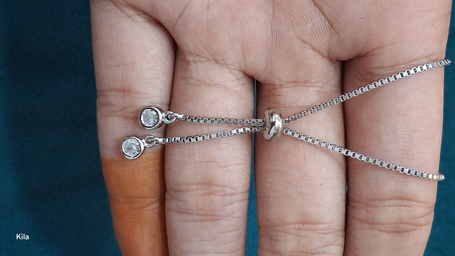 92.5 Silver Queen Bracelet | Stylish Premium Design | Elegant Jewellery