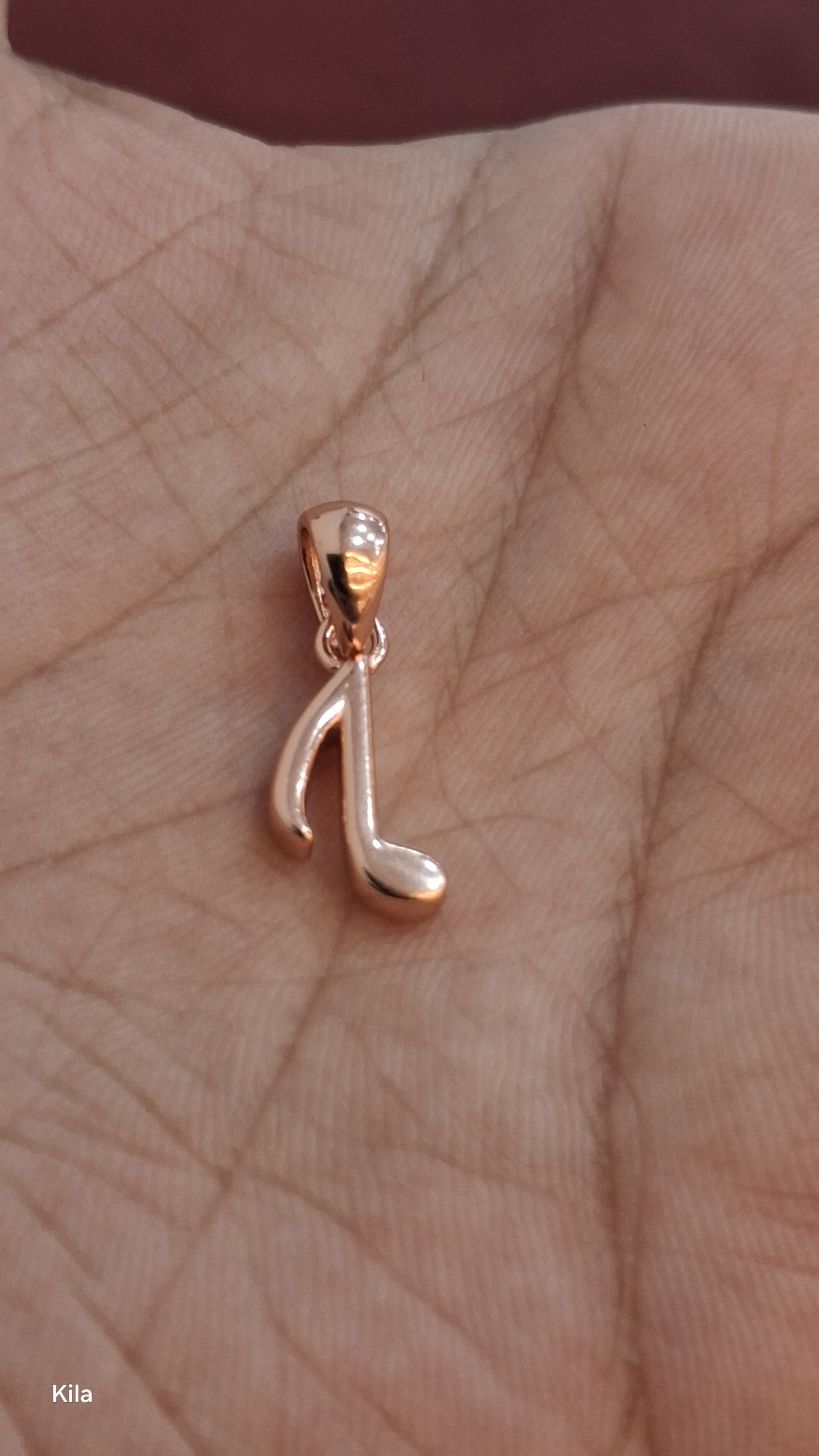 92.5 Silver Rose Gold Plated Pendant | Stylish Elegant Design | Jewellery