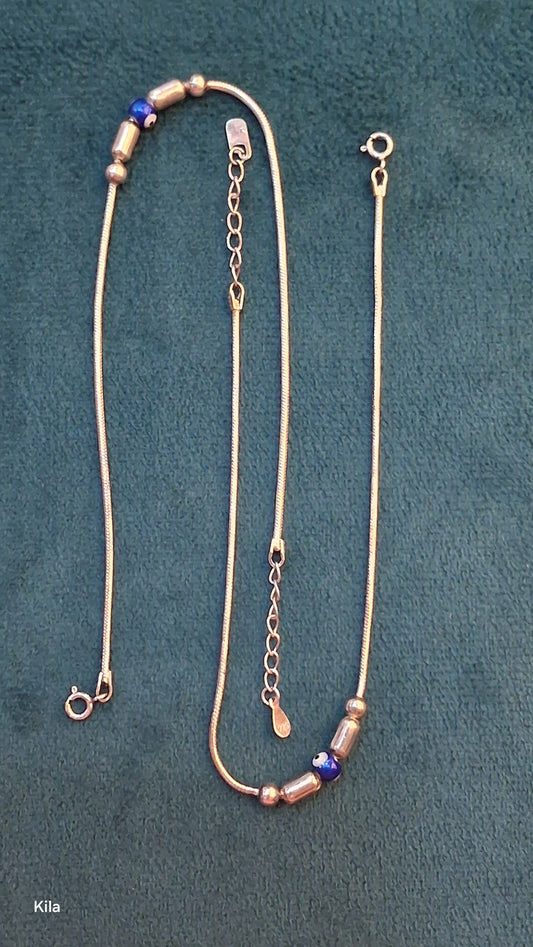92.5 Silver Premium Evil Eye Anklets | Stylish Protective Design | Elegant Jewellery