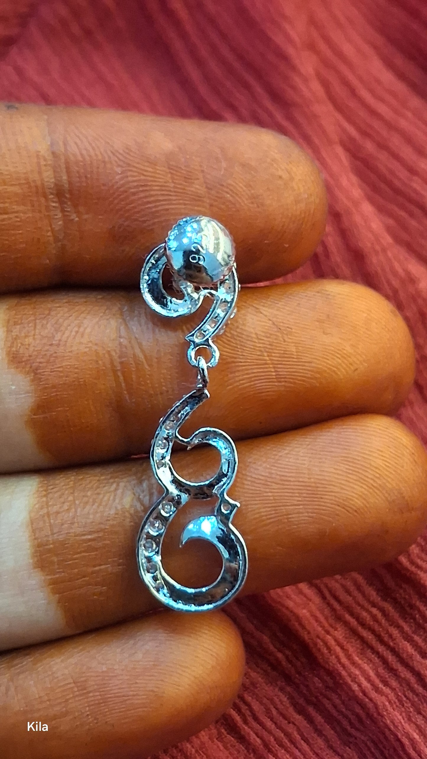 92.5 Silver Earrings | Stylish Elegant Design | Fashion Jewellery