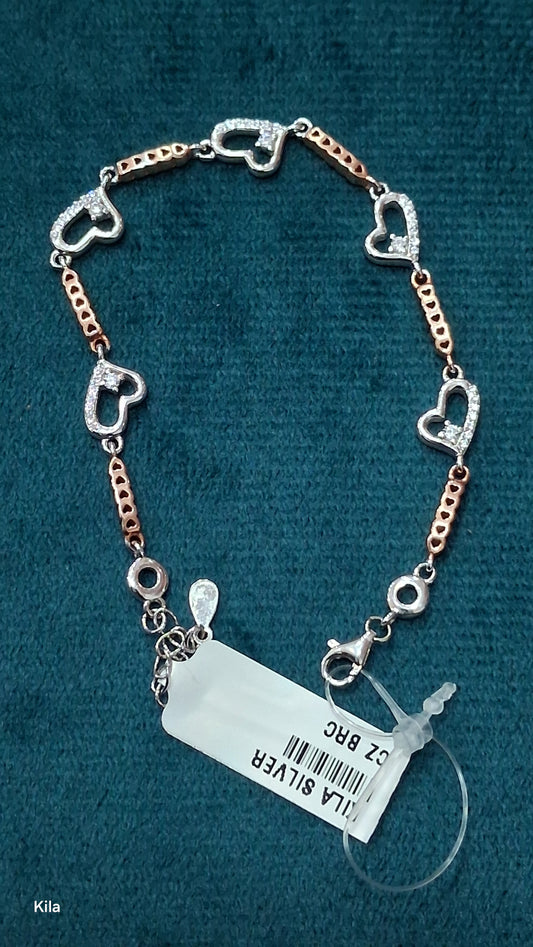 92.5 Silver Bracelet | Stylish Smooth Finish | Elegant Jewellery