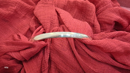 92.5 Silver Men’s Kada 2.8 | Stylish Bold Design | Elegant Jewellery