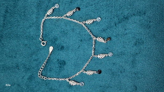 92.5 Silver Charm Bracelet | Stylish Trendy Design | Elegant Jewellery