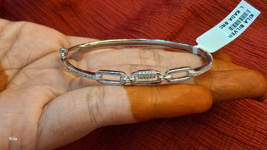 92.5 Silver Kada | Stylish Elegant Design | Traditional Jewellery