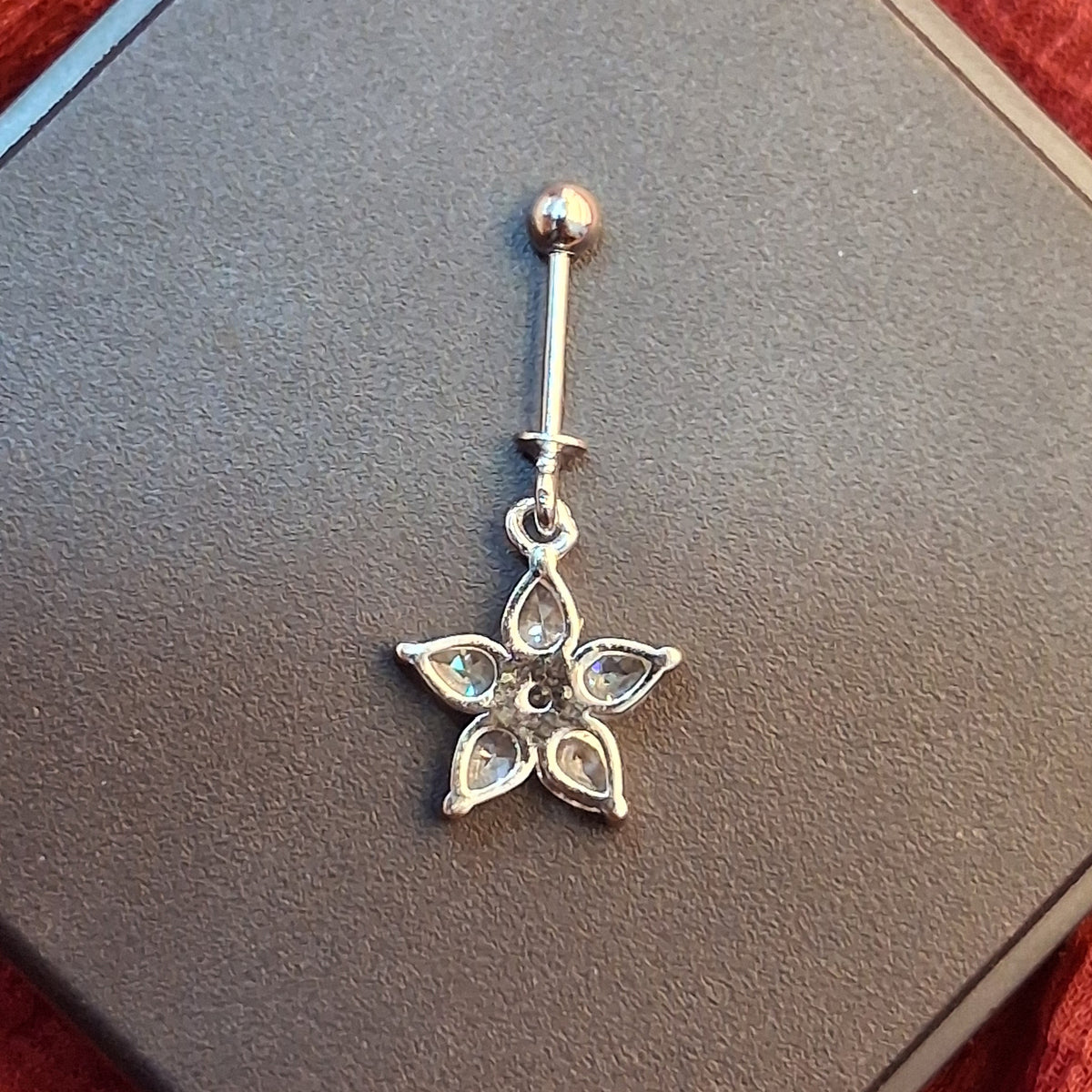 92.5 Silver Flower Bugadi | Stylish Minimal Floral Design | Elegant Jewellery