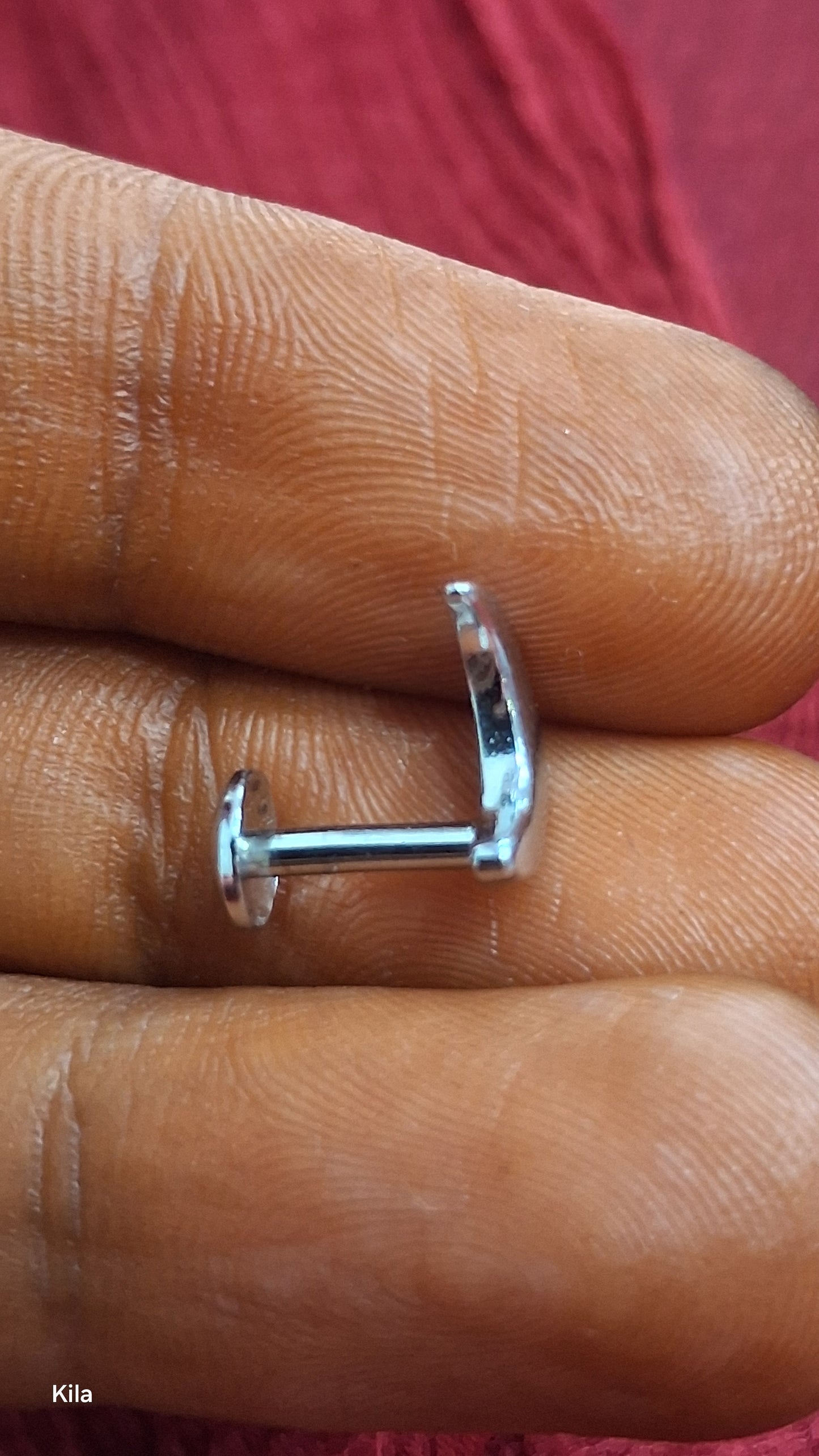 92.5 Silver Men’s Stud (Single) | Stylish Minimal elegant Design | Elegant Jewellery for men