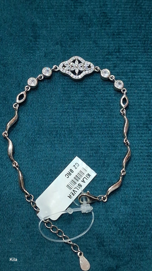 92.5 Silver Bracelet | Stylish Minimal Design | Elegant Jewellery