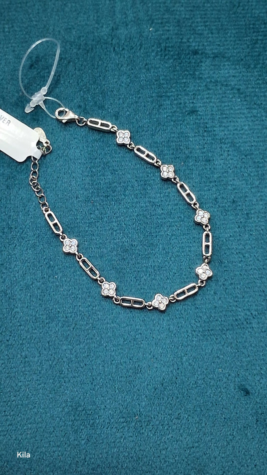 92.5 Silver Bracelet | Stylish Classic Design | Elegant Jewellery