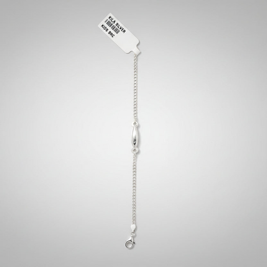92.5 Silver Kids Bracelet | Stylish Cute Design | Elegant Kids Jewellery