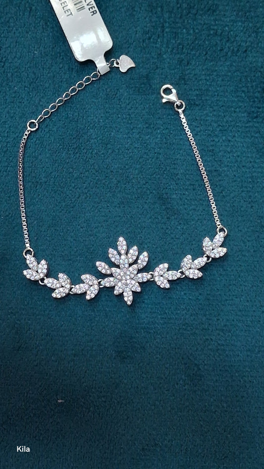 92.5 Silver Bracelet | stylish Design | Elegant Jewellery