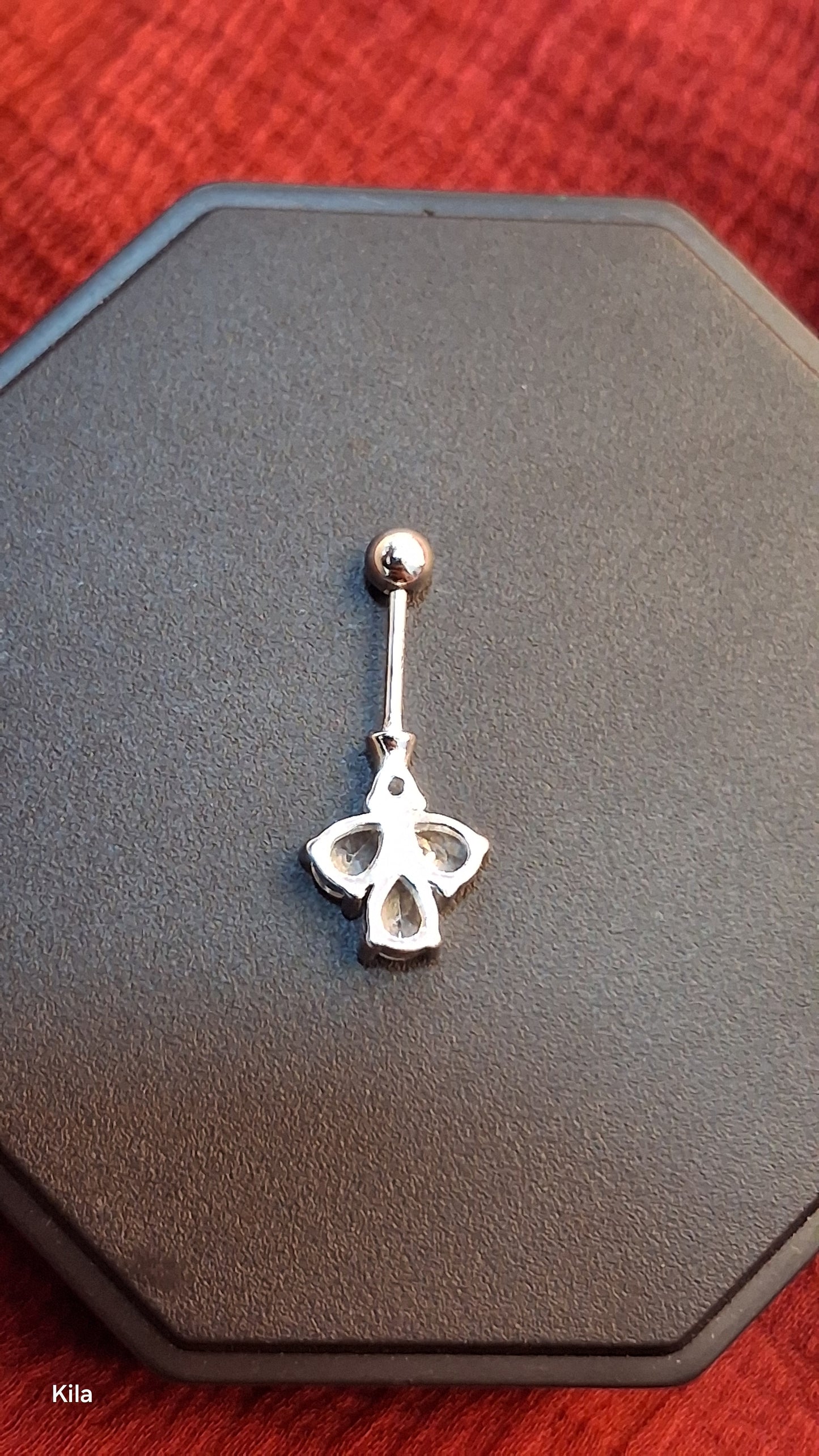 92.5 Silver White Stone Bugadi | Stylish Elegant Design | Premium Jewellery