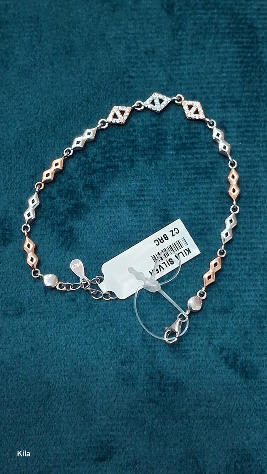 92.5 Silver Bracelet | Stylish Elegant Design | Comfortable Fashion Jewellery
