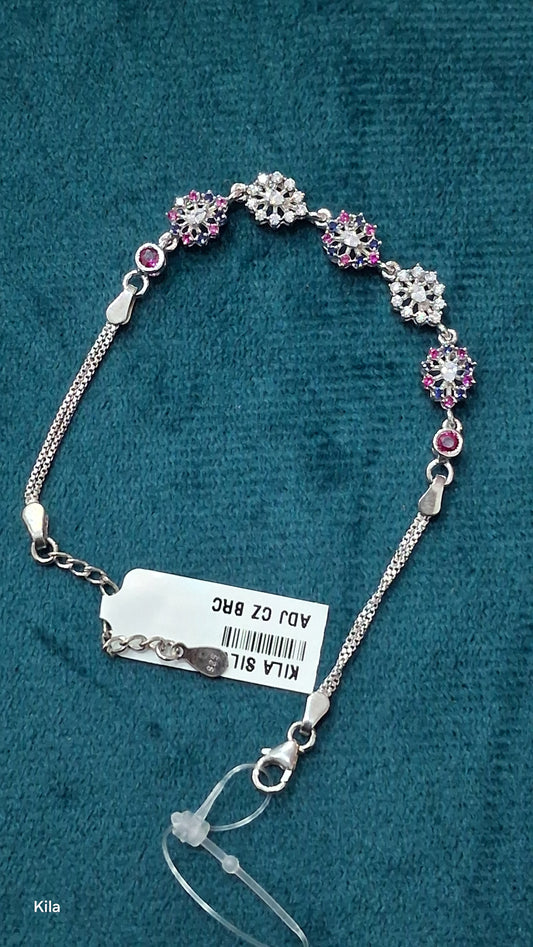 92.5 Silver Bracelet | Stylish Smooth Finish | Elegant Jewellery
