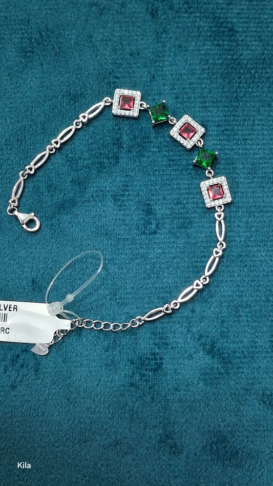 92.5 Silver Bracelet | Stylish Refined Design | Elegant Jewellery