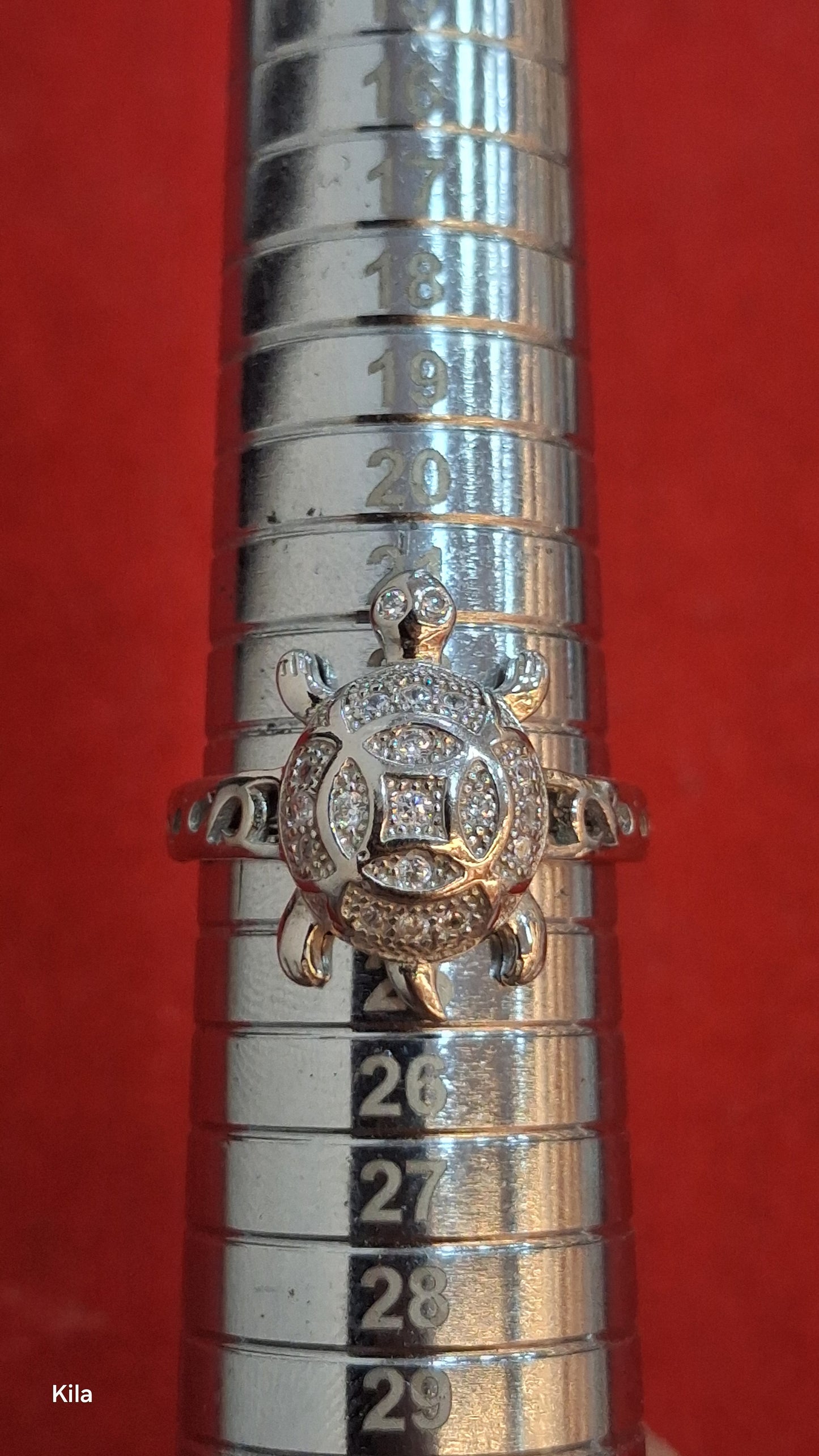 92.5 Silver Premium Tortoise Ring | Refined Polished Design | Elegant Jewellery