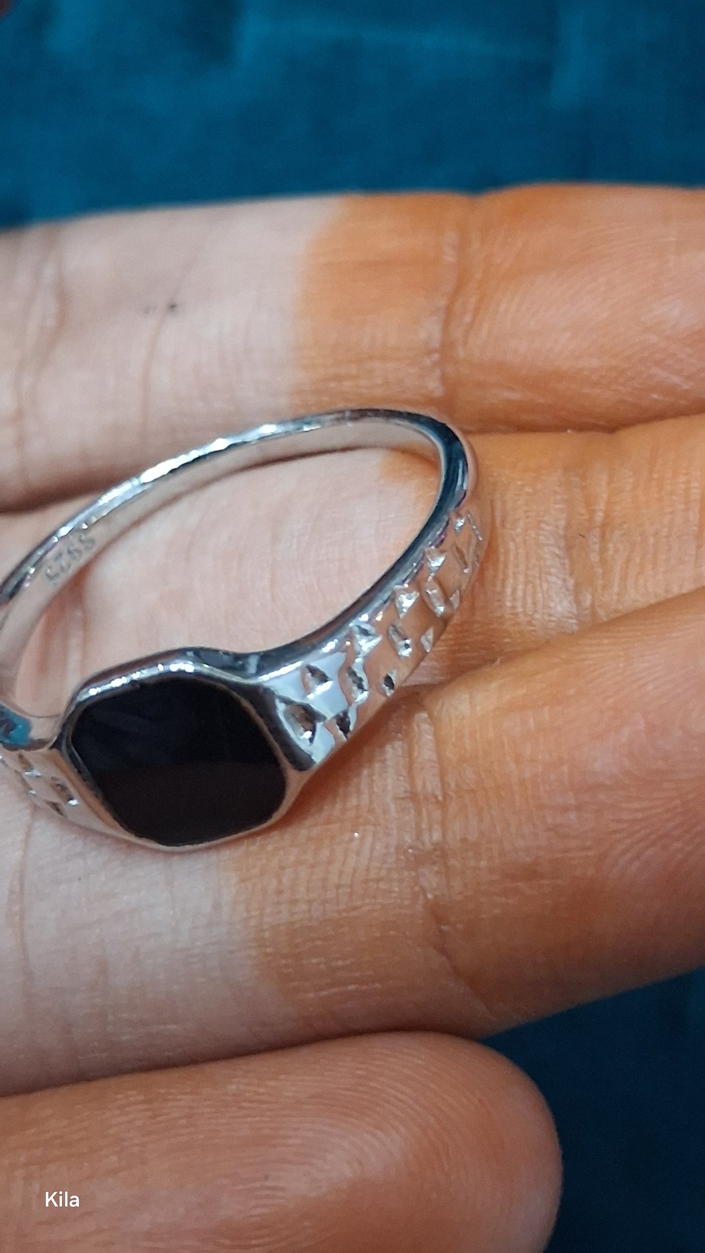 92.5 Silver Men’s Ring Size 23 | Stylish Refined Design | Elegant Jewellery
