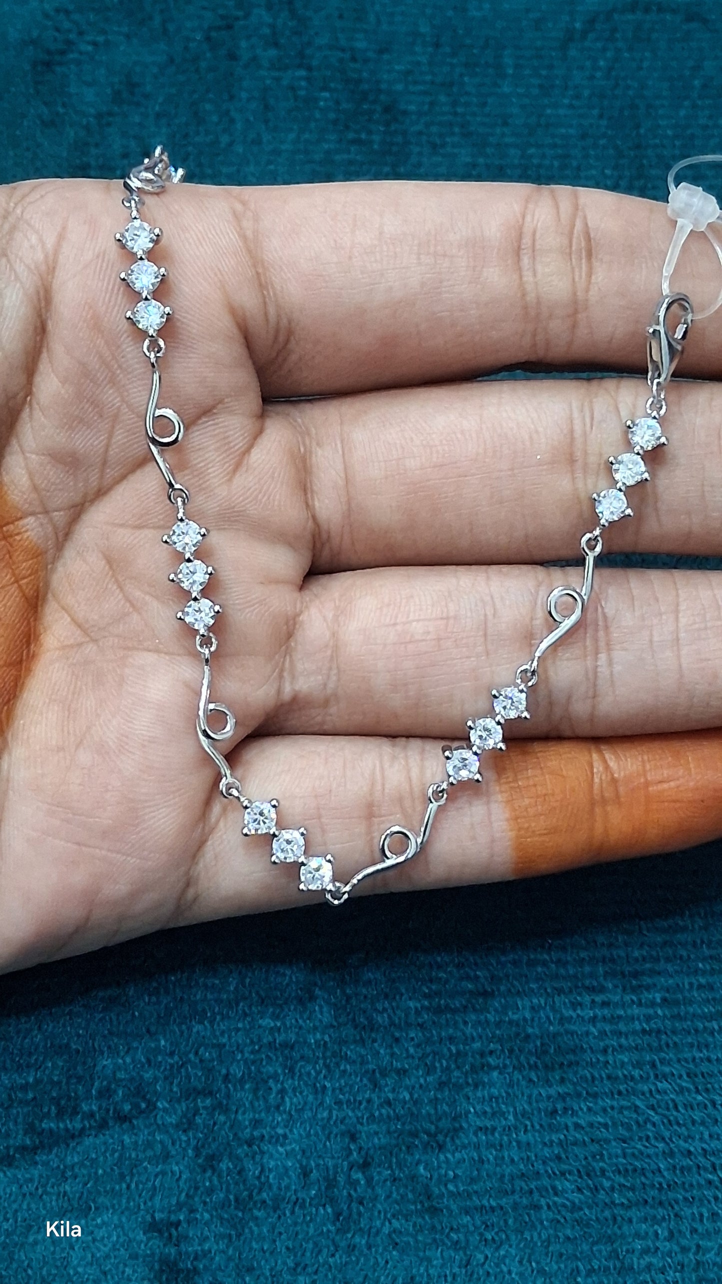 92.5 Silver Bracelet | Stylish Minimal Design | Elegant Jewellery