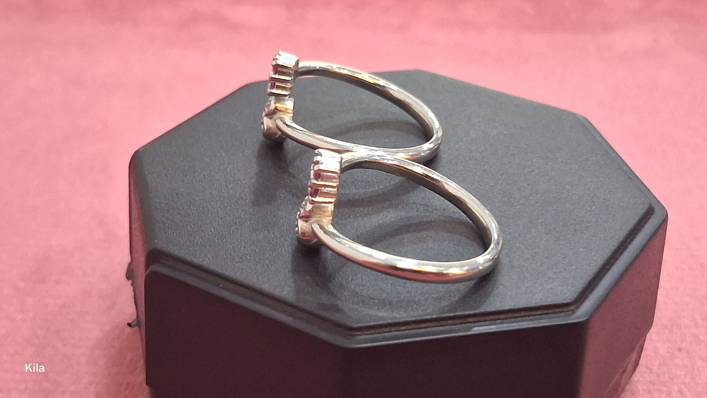 92.5 Silver Simple Toe Rings | Minimal Daily Wear Design | Jewellery