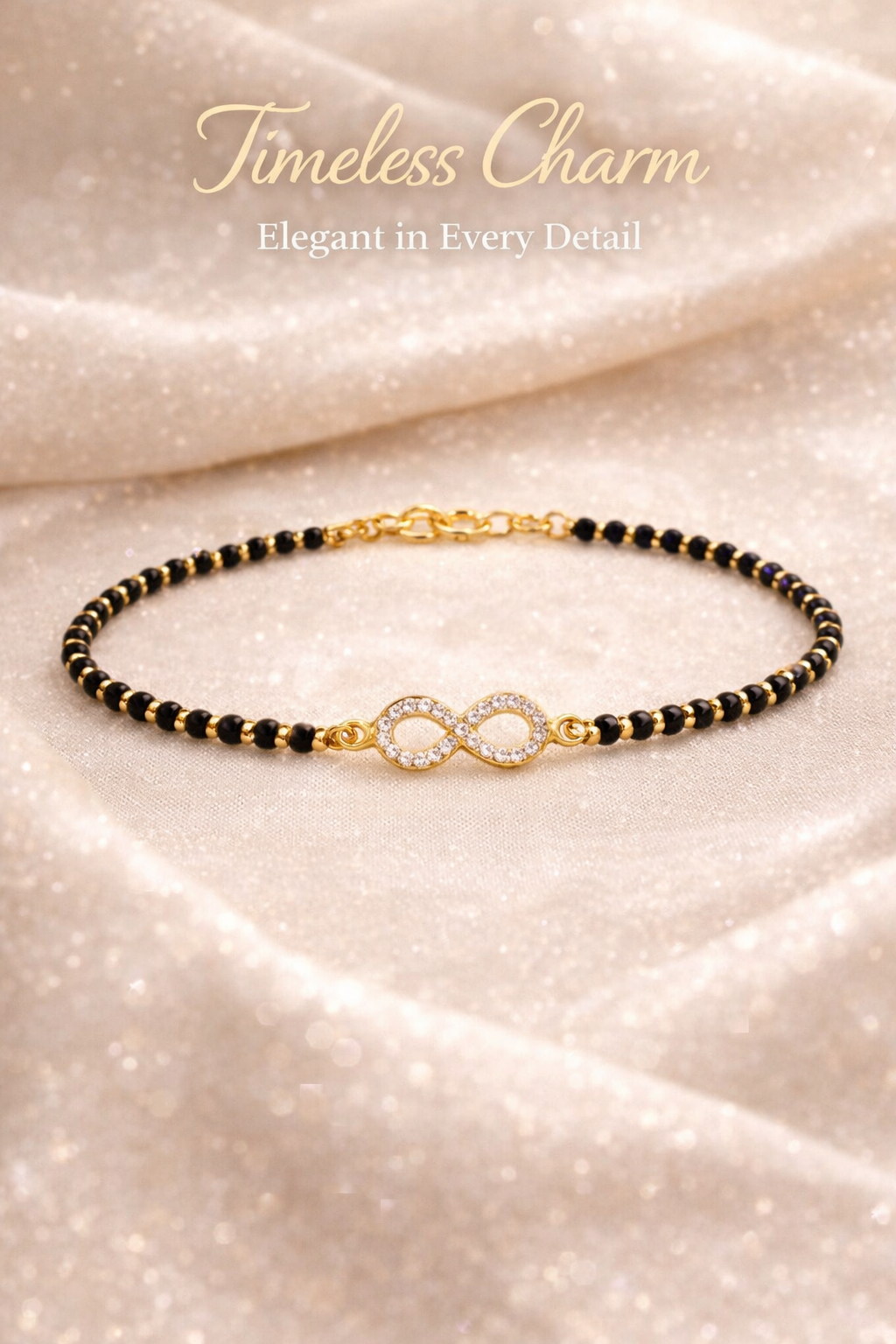 Black Bead Bracelets