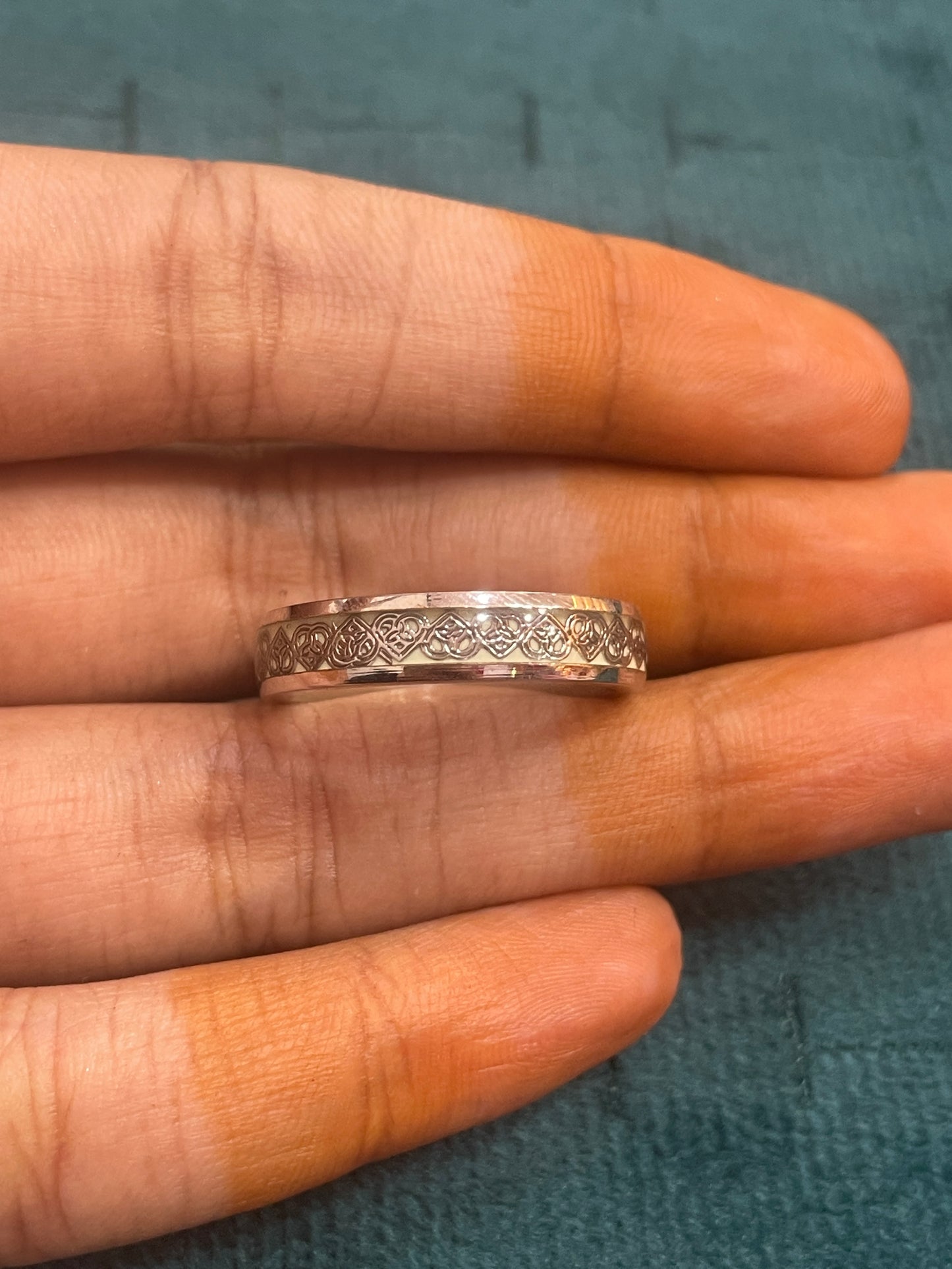 92.5 Silver Men’s Ring Size 18 | Stylish Clean Finish | Elegant Jewellery