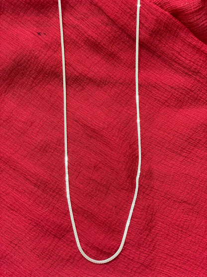 92.5 silver classy chain 24 inches