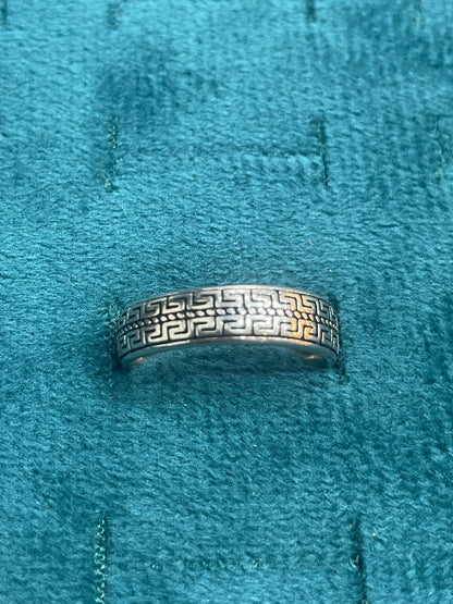 92.5 Silver Men’s Ring Size 18 | Stylish Clean Finish | Elegant Jewellery