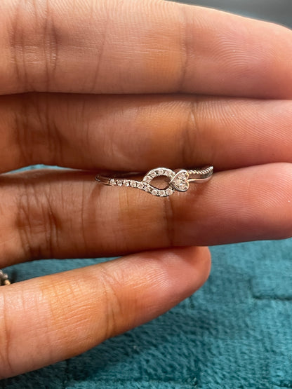 92.5 Silver Ring for Women Size 12 | Stylish Smooth Finish | Elegant Fashion Jewellery