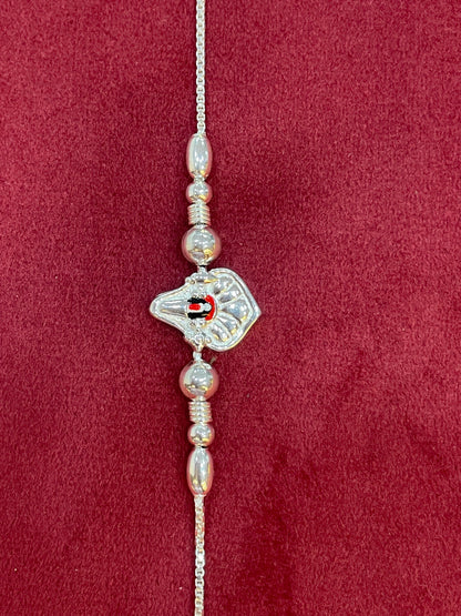 925 Silver Balaji Rakhi