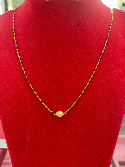 Black bean chains 16 inch