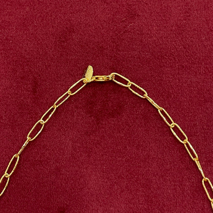 925 Silver Gold-Plated Flower Blossom Necklace