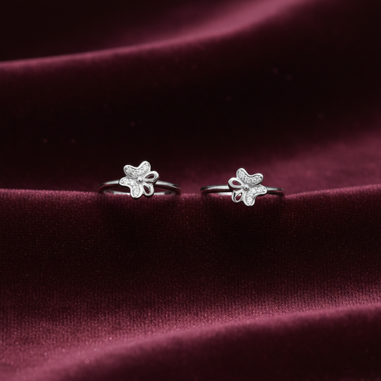 92.5 silver toe ring 