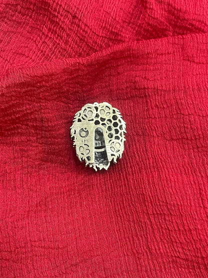 92.5 Silver Lion Brooch | Premium Royal Design | Jewellery