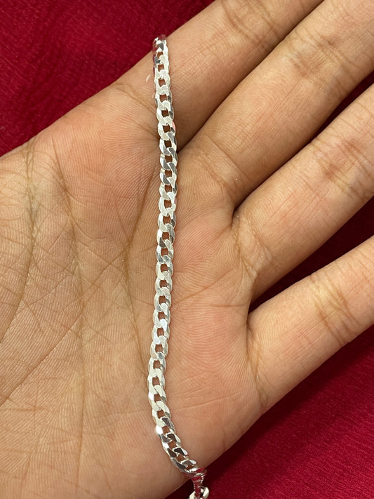 92.5 silver Cuban chain 20 inches