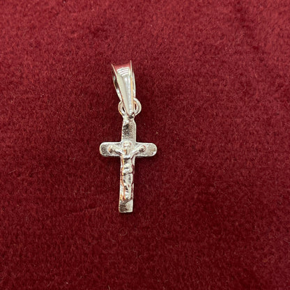 92.5 Sterling Silver Jesus Crucifix Pendant