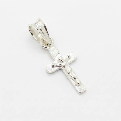 92.5 Sterling Silver Jesus Crucifix Pendant
