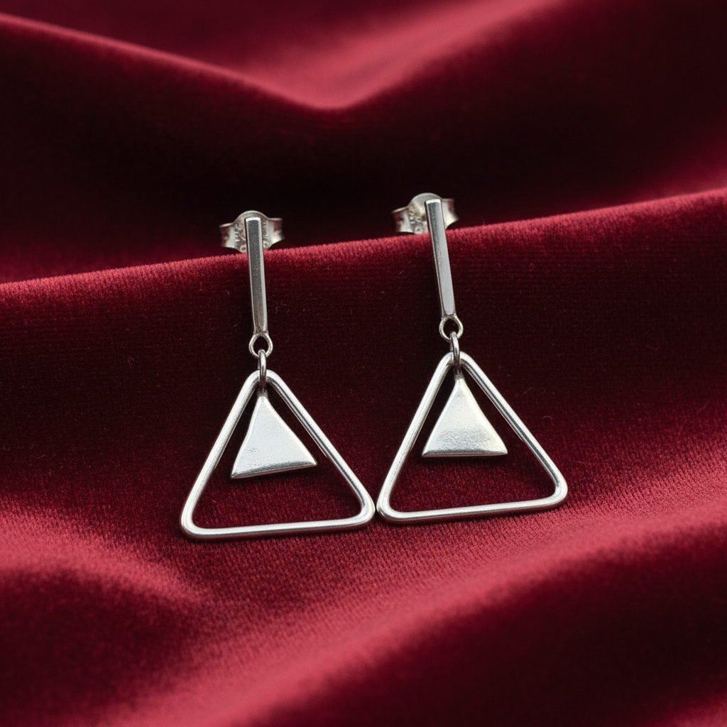 92.5 silver earrings 