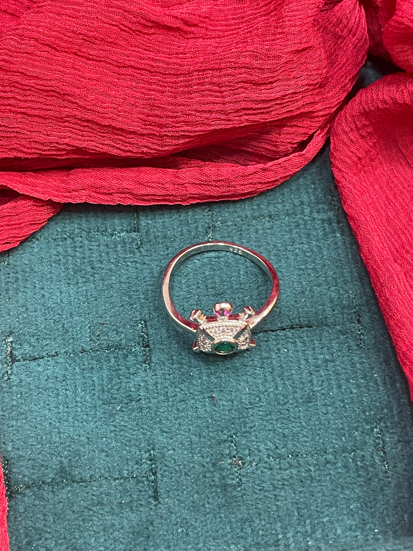 92.5 Silver ring size 16