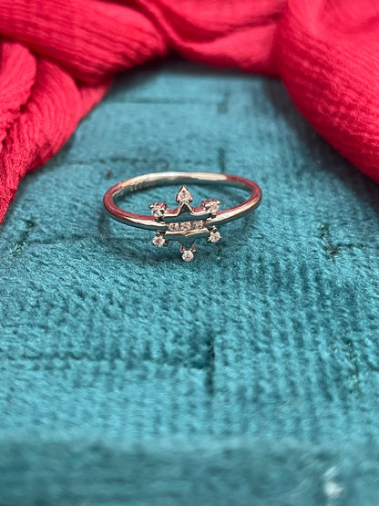 92.5 Silver Ring for Women Size 13 | Stylish Smooth Design | Elegant Fashion Jewellery