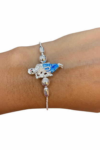 925 Silver Krishna Rakhi