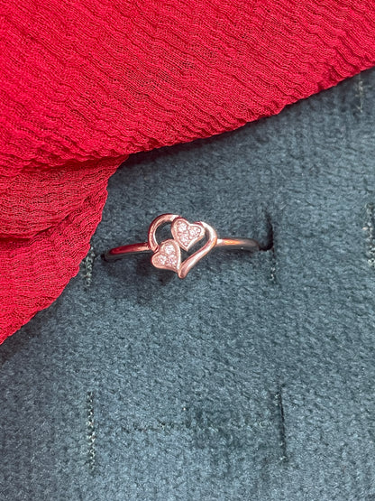 92.5 Silver Heart Ring for Women Size 13 | Stylish Love Emblem | Elegant Gift Jewellery