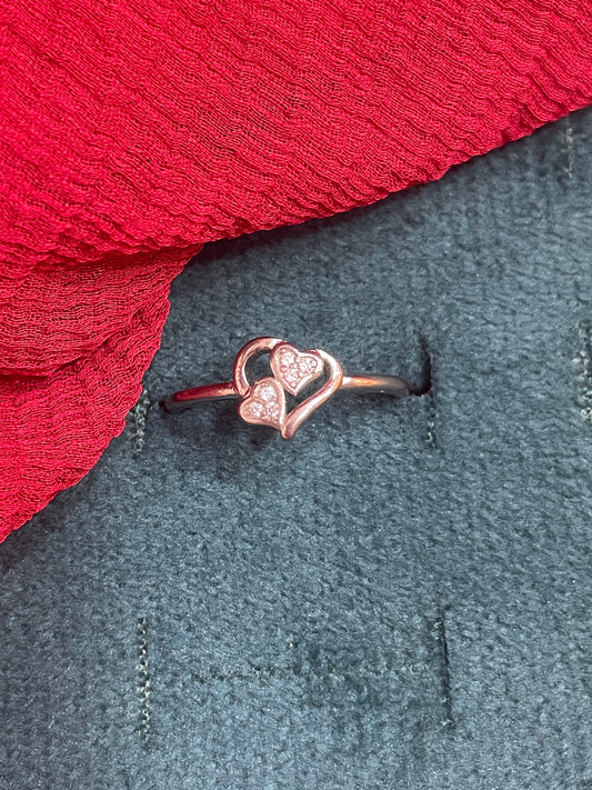 92.5 Silver Heart Ring for Women Size 13 | Stylish Love Emblem | Elegant Gift Jewellery
