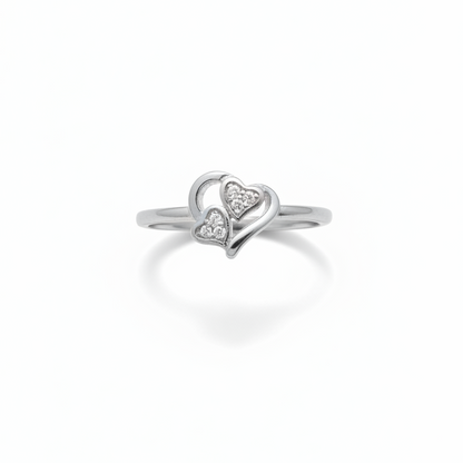 92.5 Silver Heart Ring for Women Size 13 | Stylish Love Emblem | Elegant Gift Jewellery