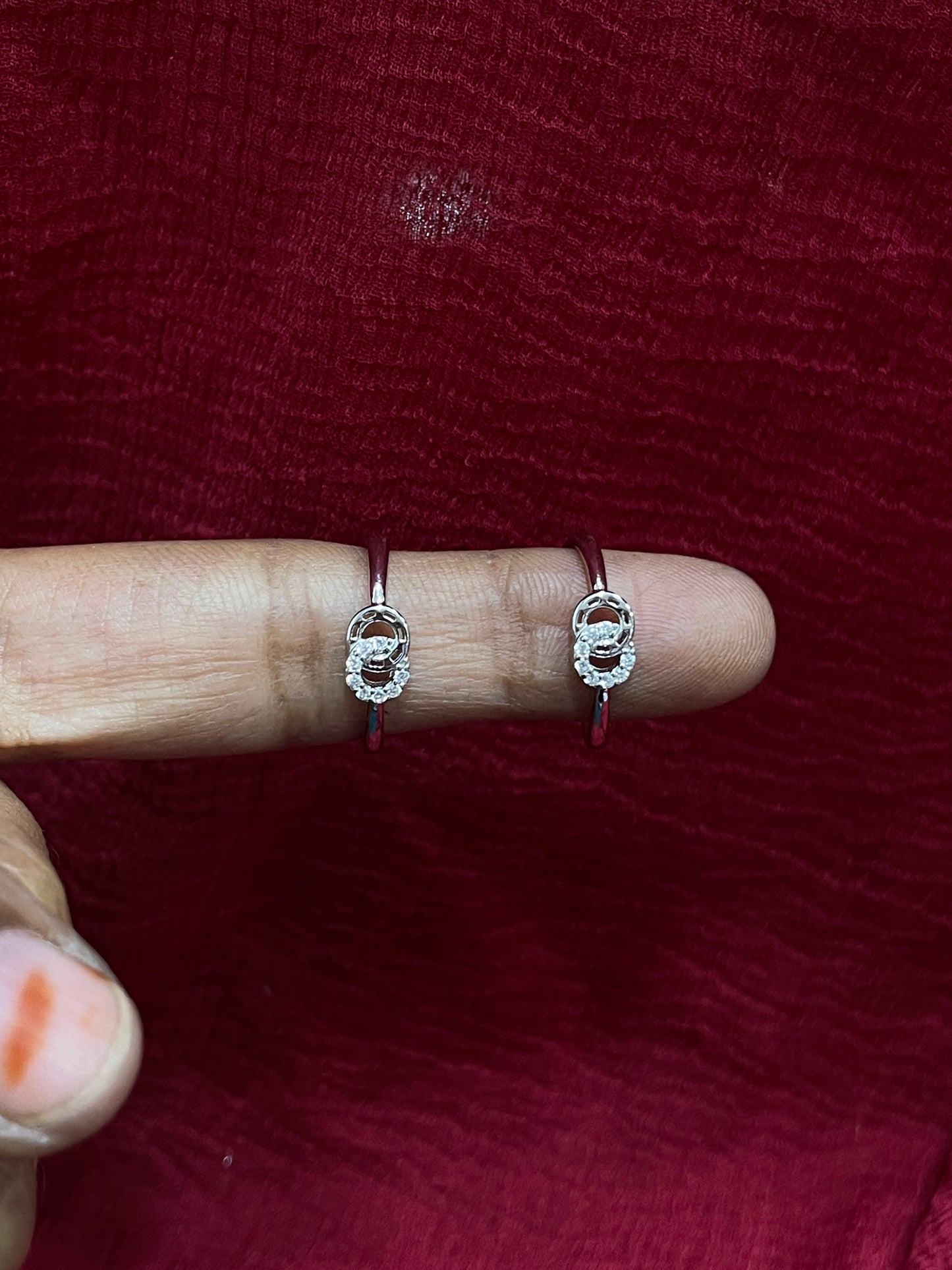 925 Silver Loop Toe Rings