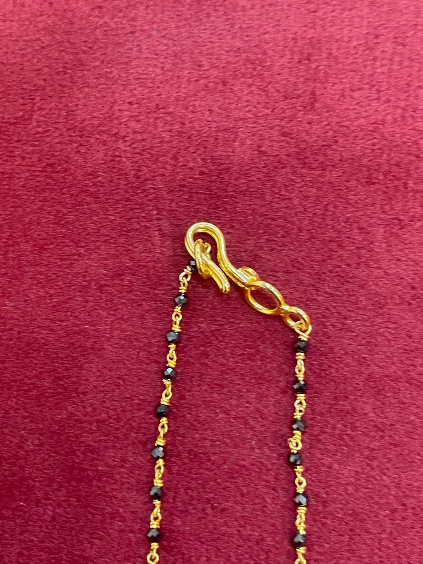 Black bean chains 16 inch